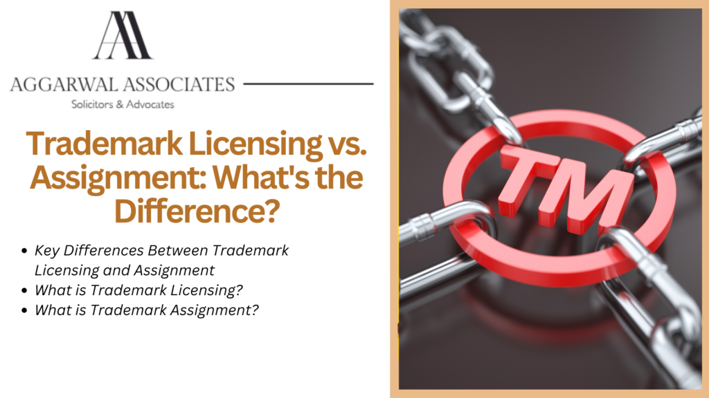 Differences Between Trademark Licensing and Assignment